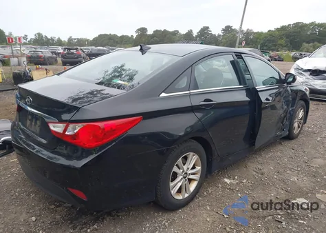 2014 Hyundai Sonata Gls из США, поврежденный, VIN 5NPEB4ACXEH812030